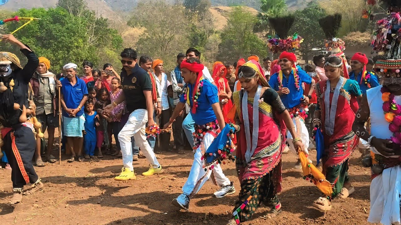 मथवाड में महा शिवरात्री मां रानी काजल माता मंदिर रे दलसिंग सरपंच रेली के साथ जबरजस्त डांस किया 