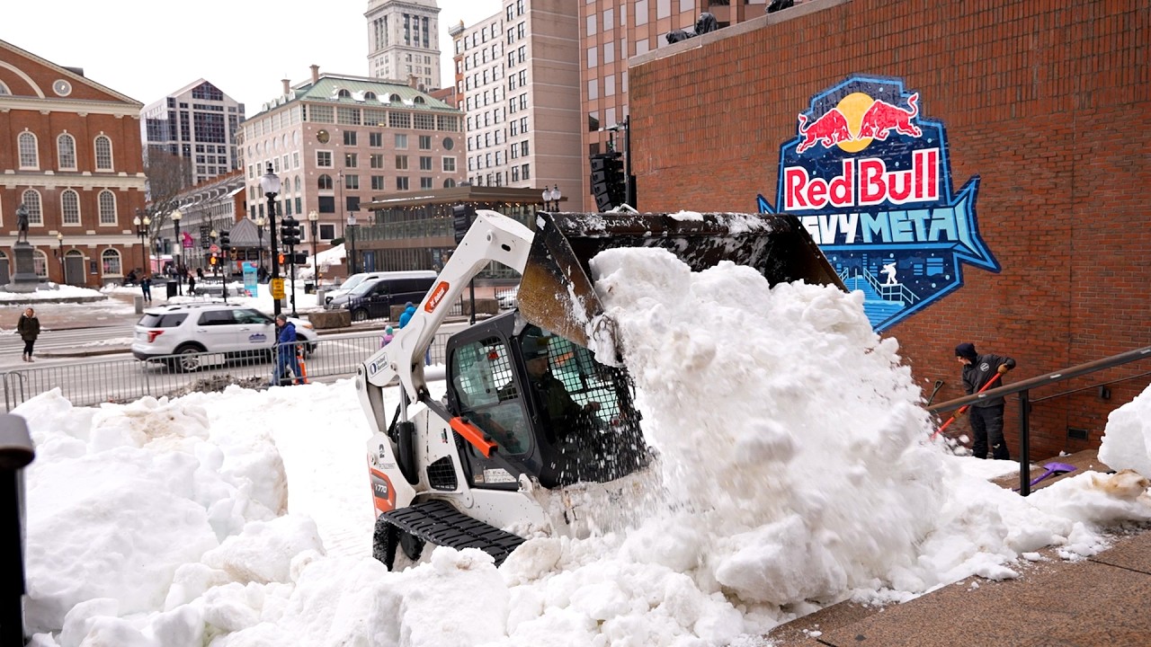 Delivering 150+ Tons of Snow to Boston  | Red Bull Heavy Metal 2026