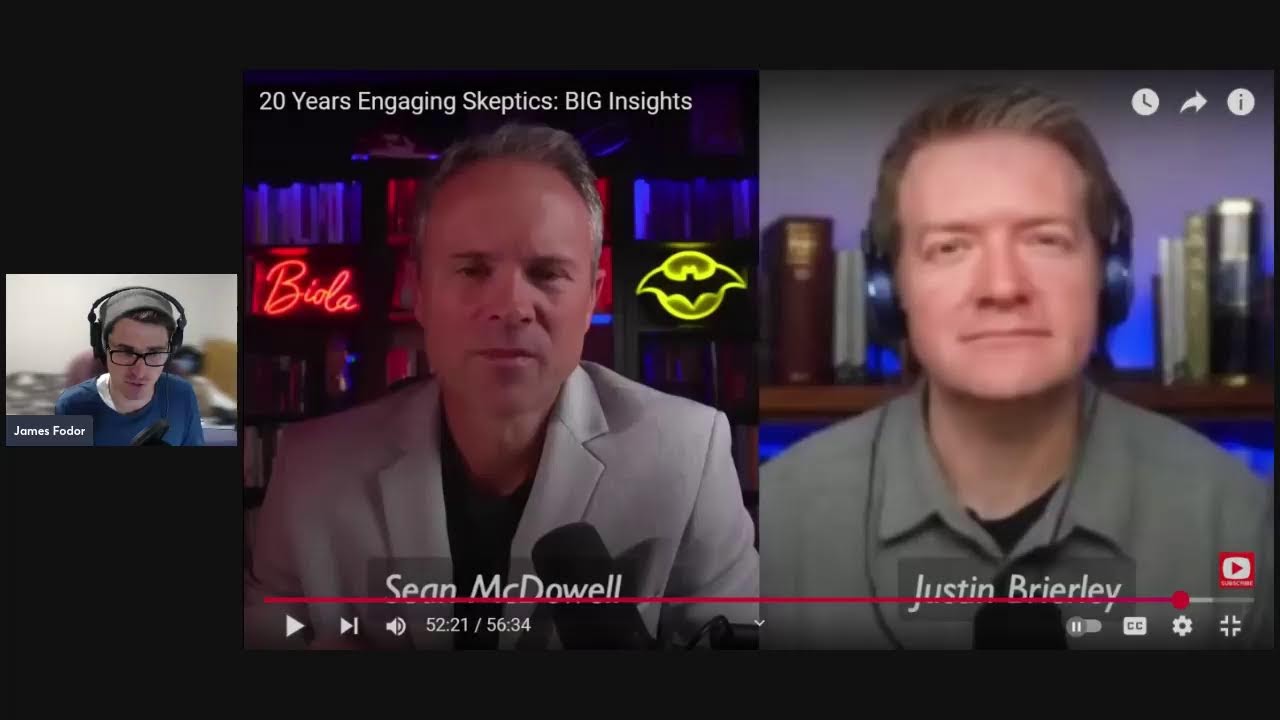 Reviewing Apologetics Content while Sick so I can Feel Worse (it worked)