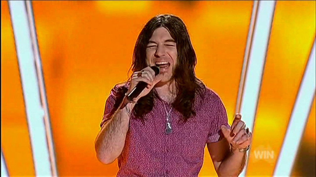 Voice AUS 2013 Auditions-Simon Meli sings Ramble On
