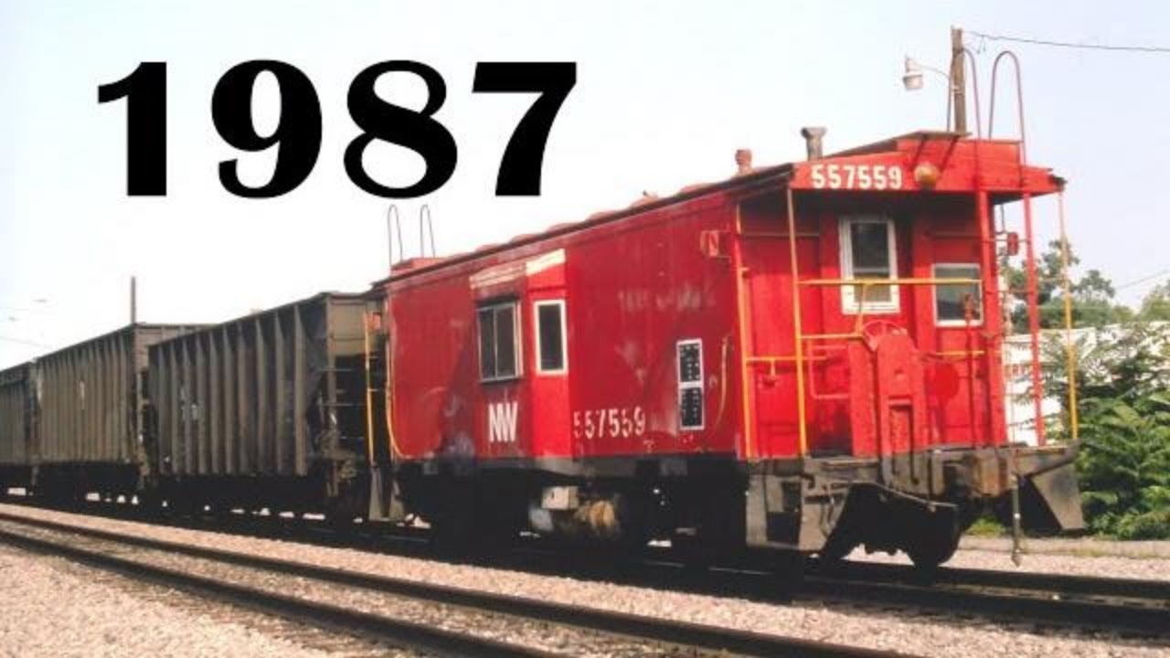 Norfolk Southern, Union Pacific, Burlington Northern, Rio Grande and Santa Fe 1987 (Part 2.3 of 4)