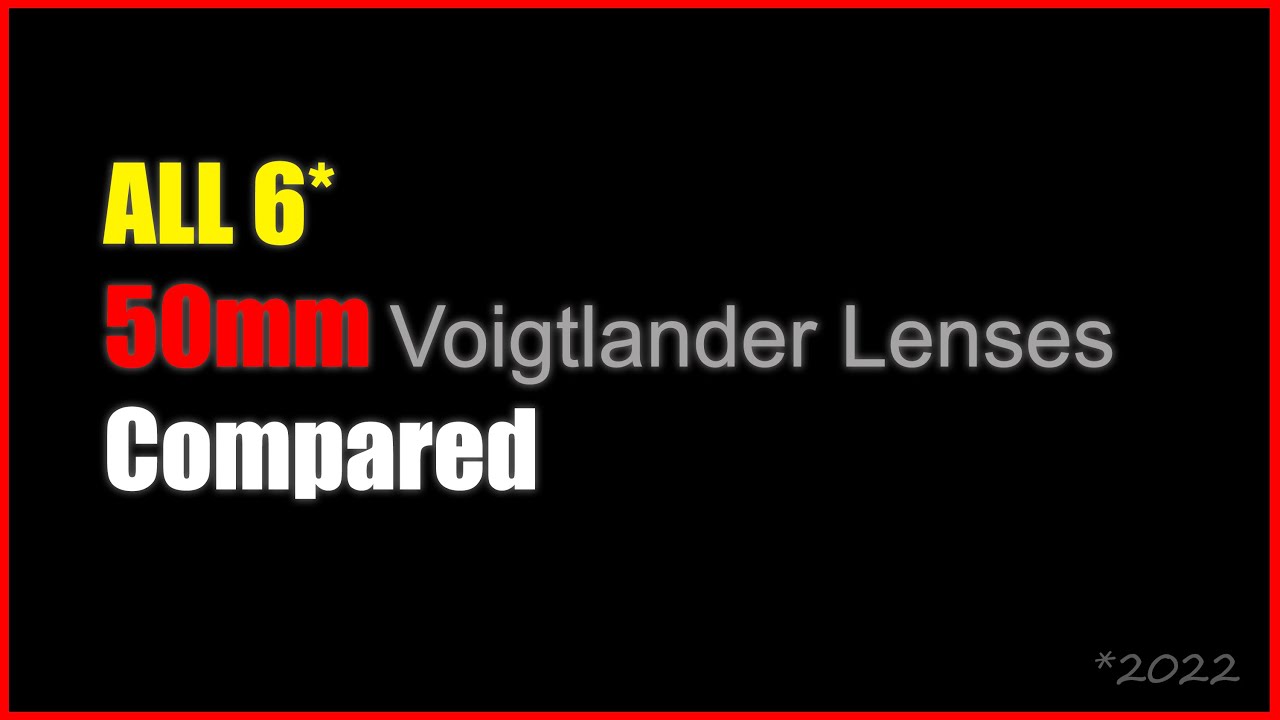 🔴 Посмотрите, прежде чем купить! | Объектив Voigtlander 50 мм (сравнение 6-кратного увеличения) (...