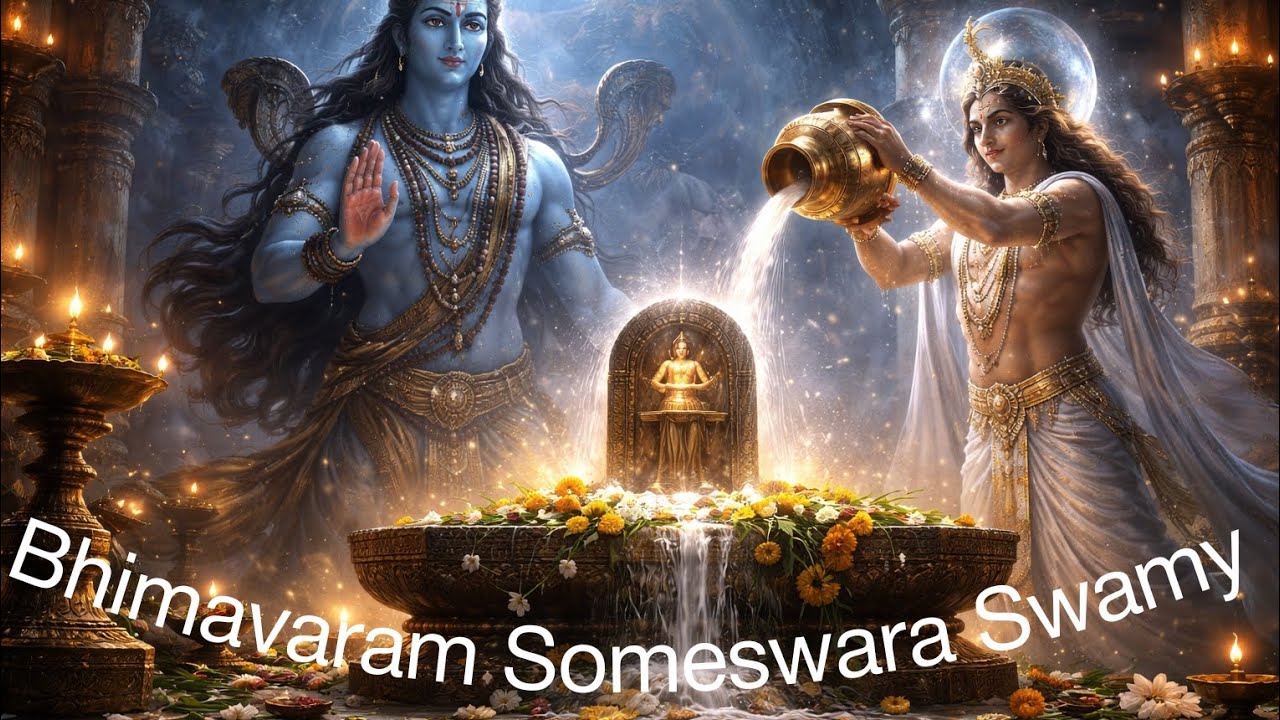  భీమవరం శ్రీ సోమేశ్వర స్వామి అద్భుతమైన పాట | Bhimavaram Someswara Swamy Song | Pancharama Kshetras