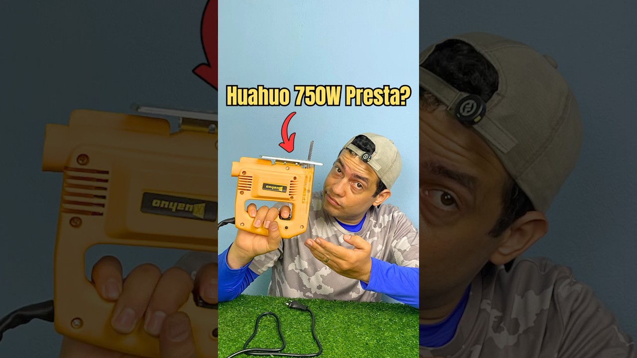 Serra Tico Tico Huahuo 750W Presta? 🤔 Testei! 😮💥🤯