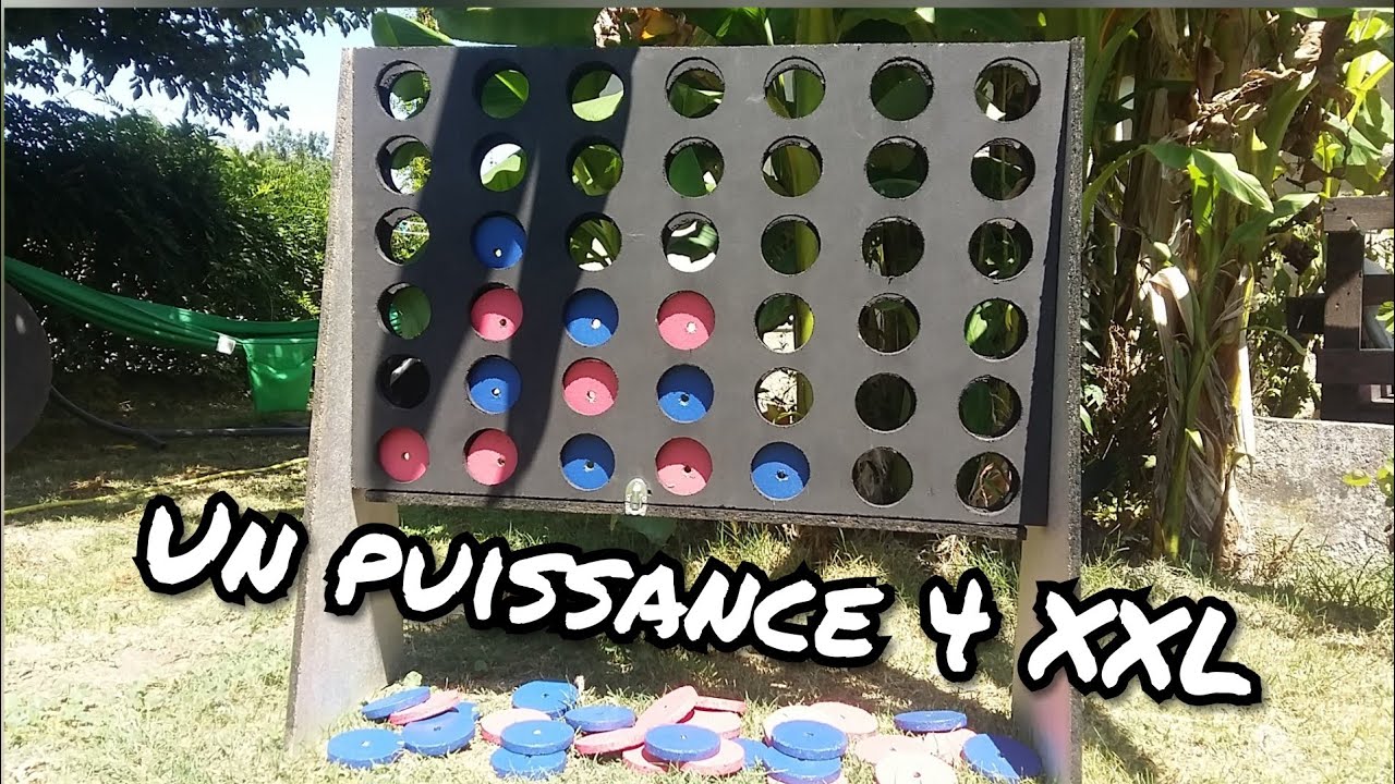 Comment faire un puissance 4 géant