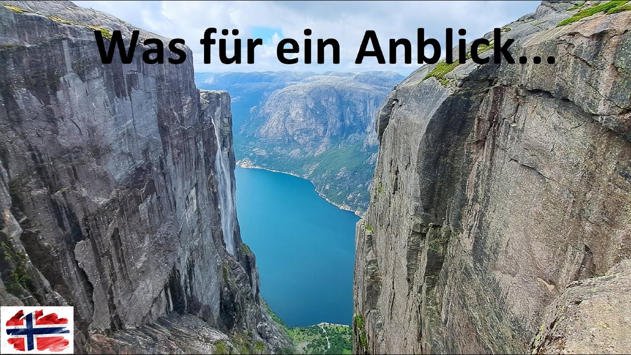 Unterwegs in Norwegen - Teil 2 - Brufjellhålene - Helleren - Egersund - Kjeragbolten - Lysebotn