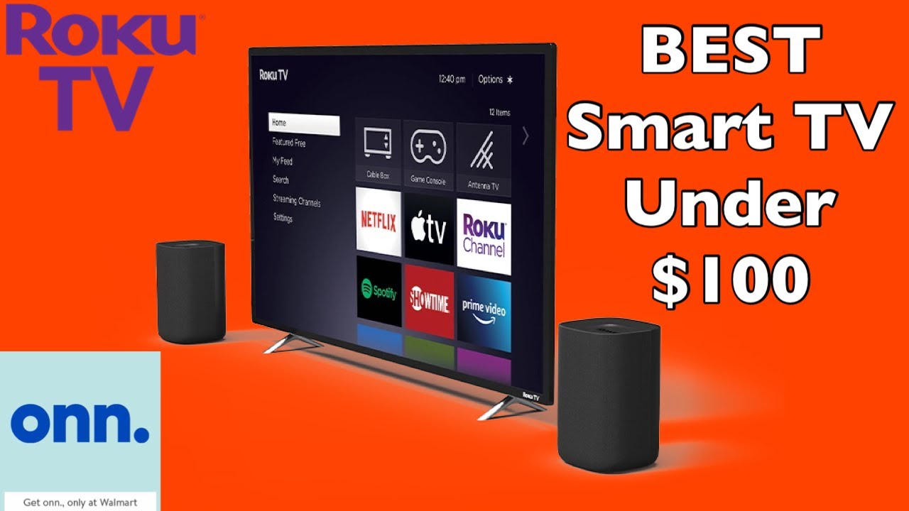 BEST SMART TV UNDER $100 / Walmart Onn. Roku TV