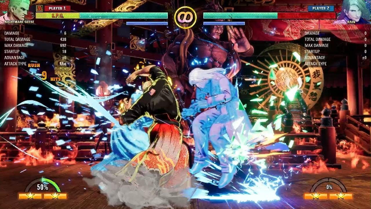 Day 1 Geese COTW CH Crossup Combo One Super.