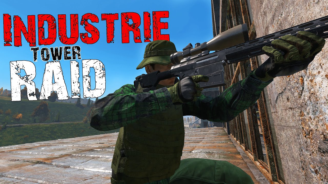 INDUSTRIE TOWER BASE RAID R700 SCHARFSCHÜTZE I DayZ Standalone Stream Highlights #67 #dayz #dayzraid