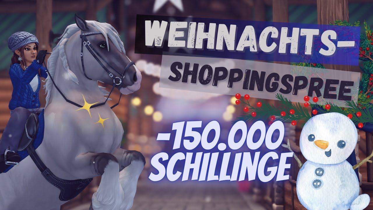 Es weihnachtet sehr mit einem PFERDEKAUF, STALLANPASSUNG und SHOPPINGSPREE ❄️ | Star Stable [SSO]