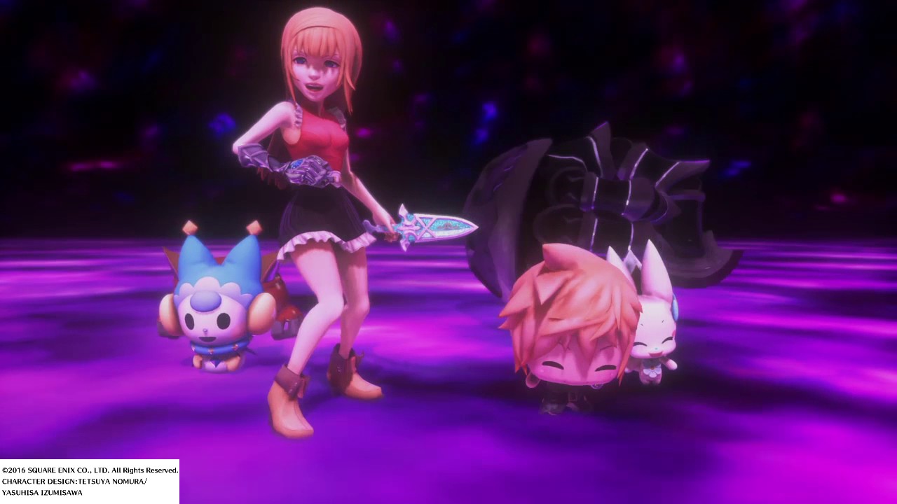 World of Final Fantasy - Murkrift on Serafie 's head