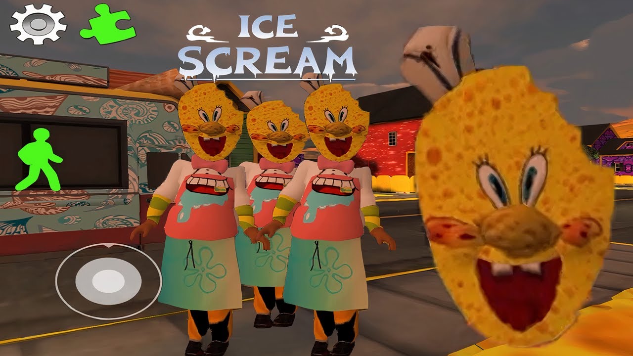 Ice Scream 1: Spongebob Mod - Scary Game - Full Gameplay