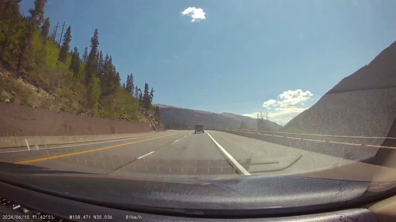 Windshield Time - Driving over Berthoud Pass to Winter Park