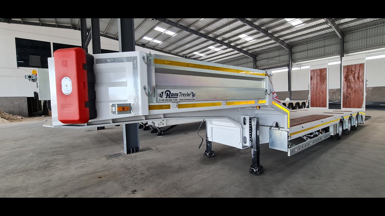 3 AXLE MECHANICAL SUSPENSION 70 TON CAPACITY  LOWBED