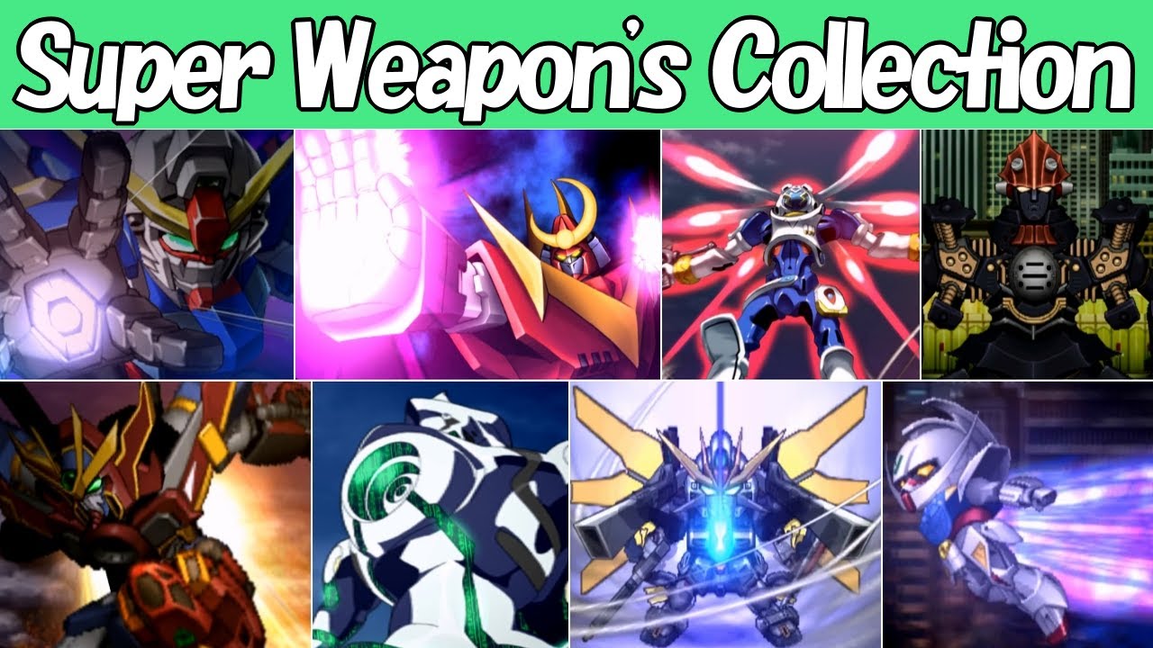 【SRW Z】Super Weapon's Collection (English Translations)