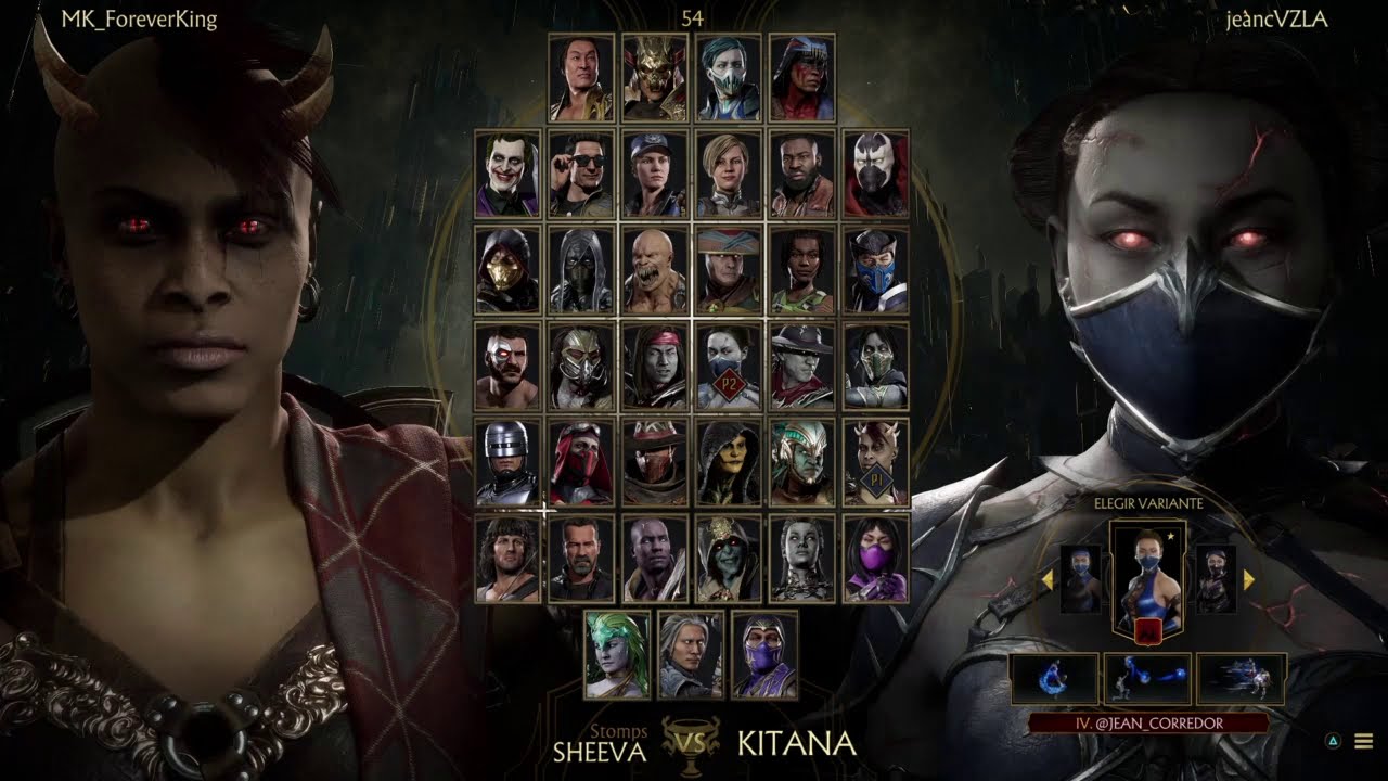 Mortal Kombat 11 Ranked Match JeancVZLA vs MK_ForeverKing