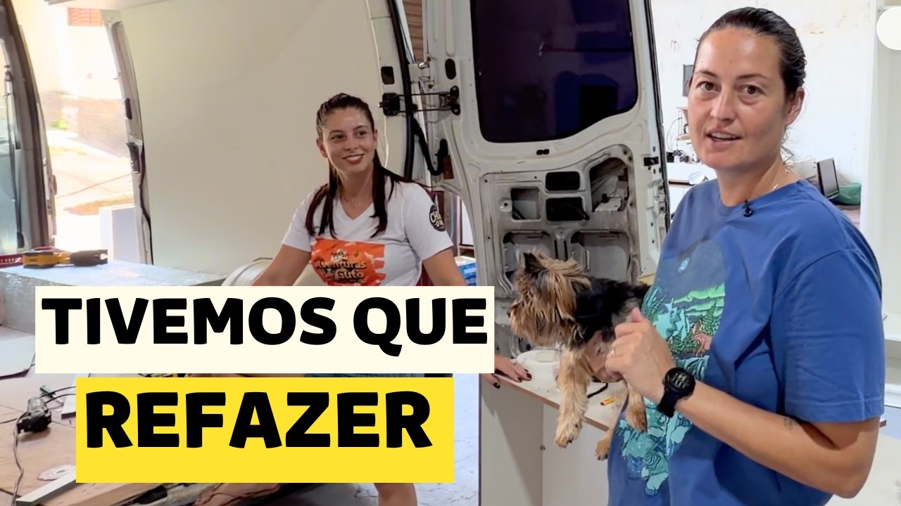 PRIMEIRO ERRO NA CONSTRUÇÃO DO MOTORHOME!