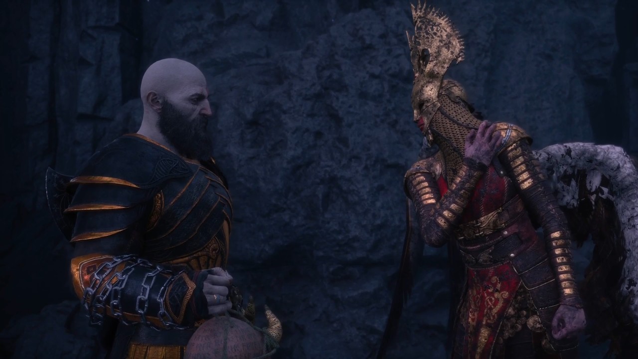 KRATOS FACING HIS PAST (GOD OF WAR: RAGNAROK VAHALLA)