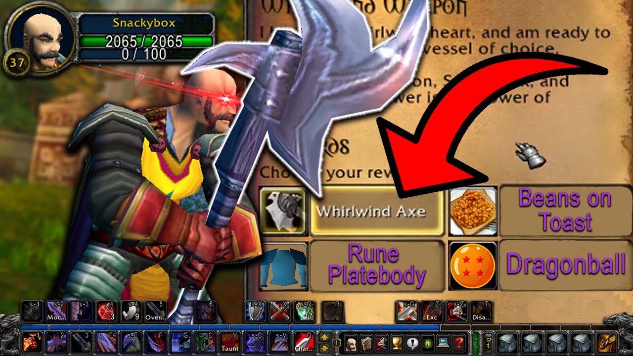 The Whirlwind Axe Experience