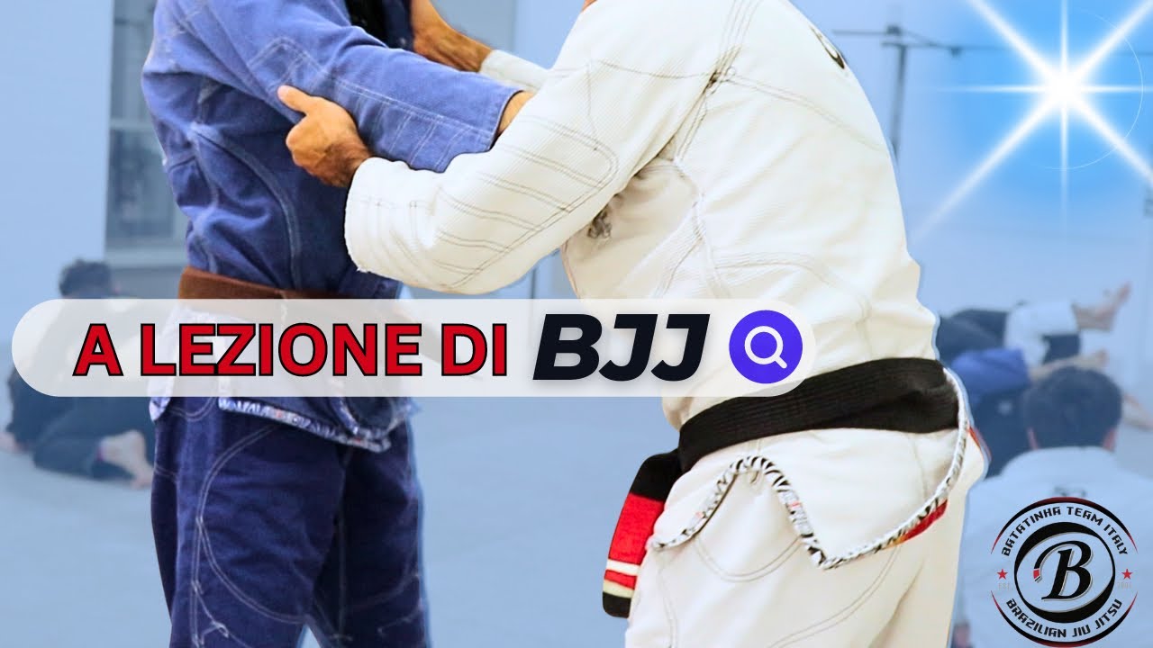 Brazilian Jiu Jitsu -Strangolamento dalla GUARDIA CHIUSA e Ribaltamento da DE LA RIVA