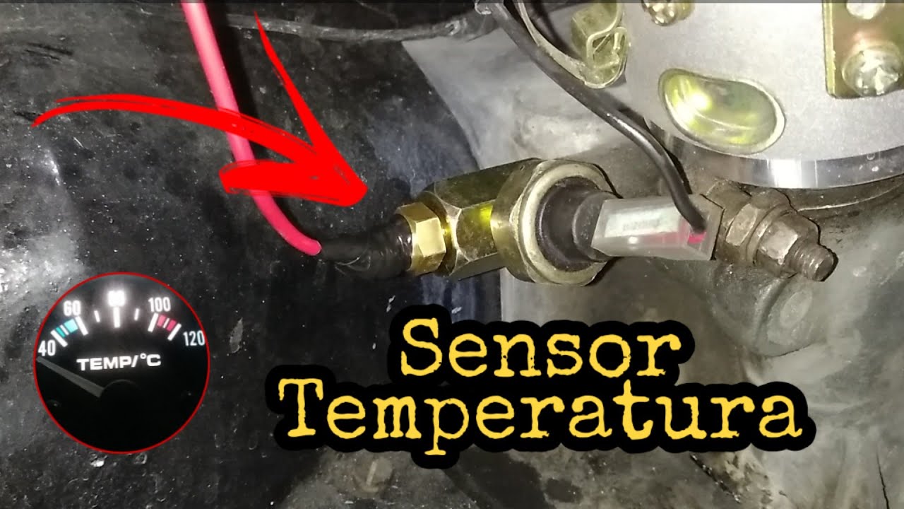 Como instalar sensor temperatura no Fusca?