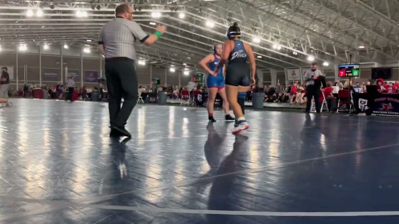 3. Girls Wrestling - The Christmas Bash - #SLC 12/20/2024 - 8 pm #utah #wrestling 155 lb