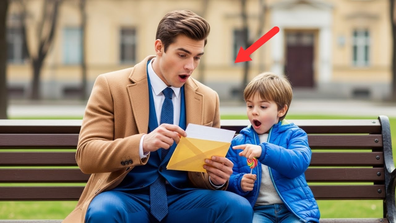 Chce pan poznać moją mamę ? — chłopiec w parku powiedział coś, co zmieniło  życie milionera !