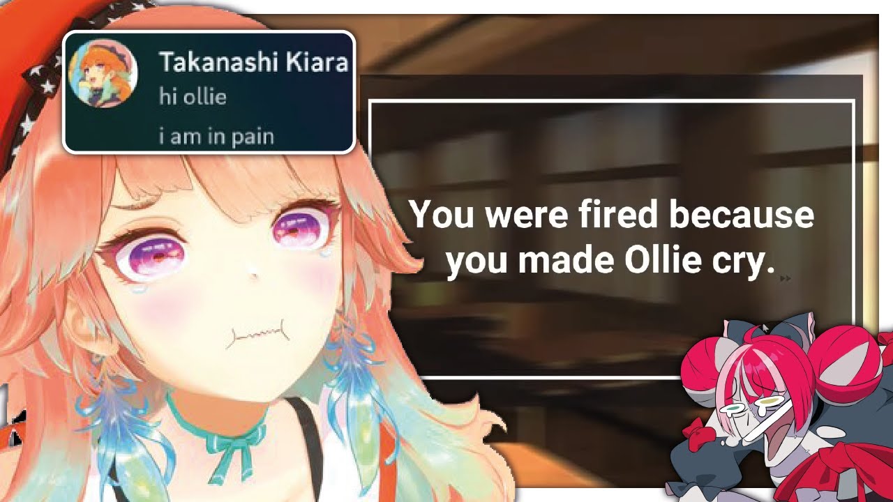 Kiara got emotional damage from Playing 