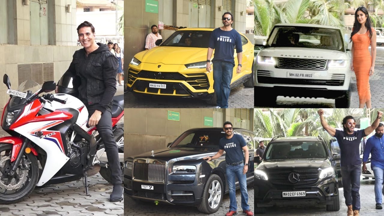 Akshay, Ajay, Ranveer, Katrina, Rohit Super Entry In Luxurious Cars At Sooryavanshi Trailer Launch