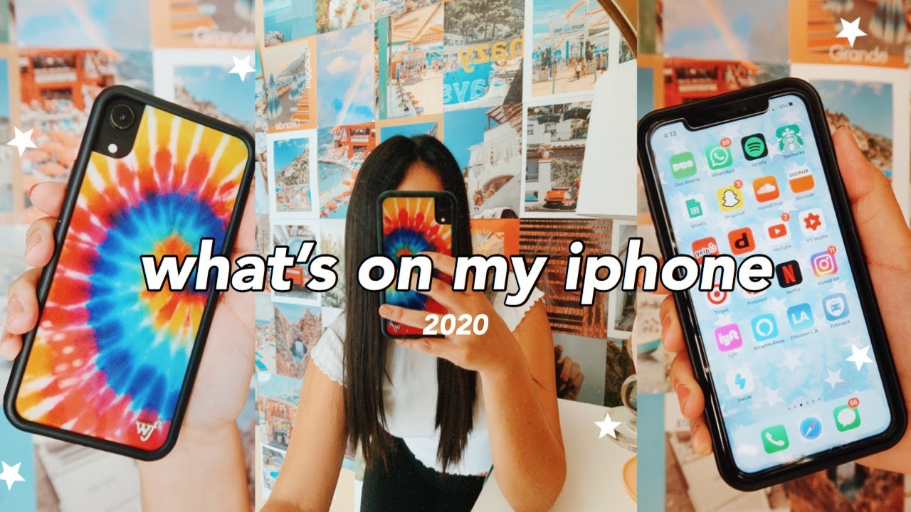 what's on my iphone xr 2020 🌈💫