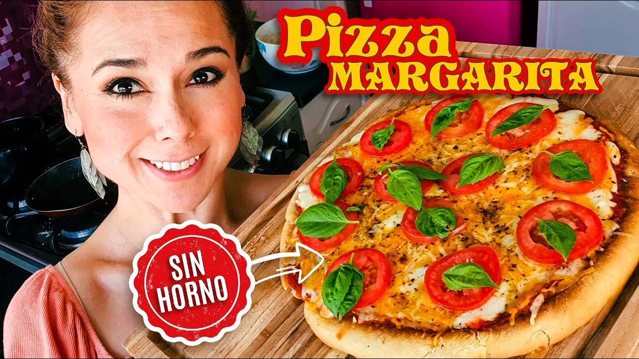 Pizza Margarita SIN HORNO/Marisolpink