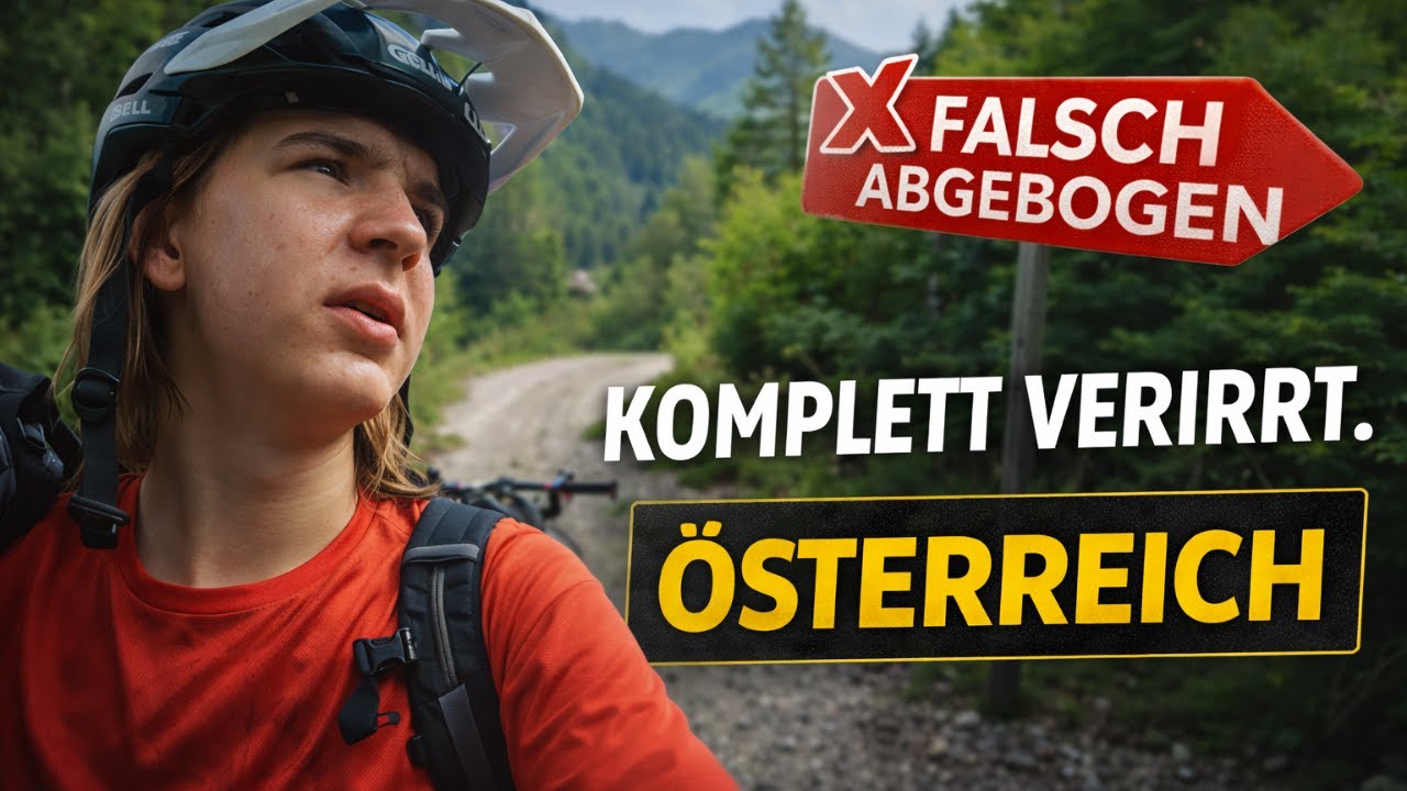 Mit 16 allein durch Österreich – und komplett falsch abgebogen | Bikepacking Part 1