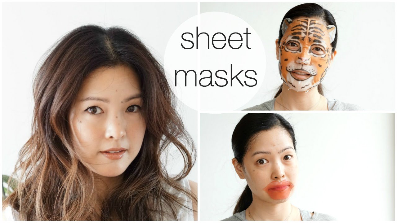 Japanese/Korean SHEET MASK Haul & Demo!