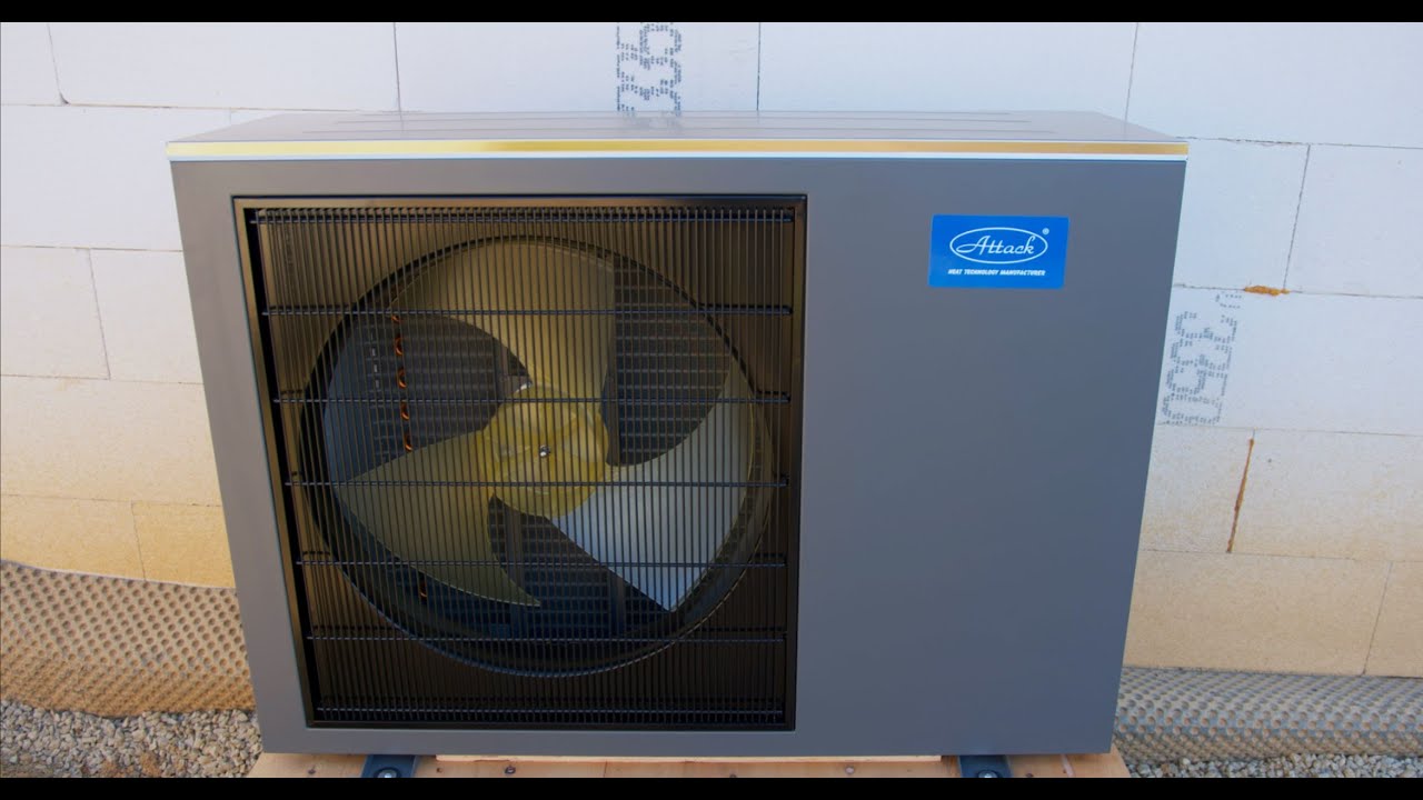 Inštalácia tepelného čerpadla ATTACK Inverter R32 vzduch voda