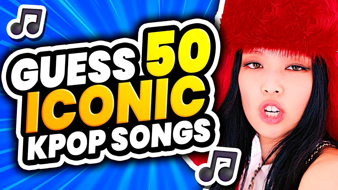 GUESS 50 POPULAR & ICONIC KPOP SONGS ✨ | KPOP QUIZ 2025