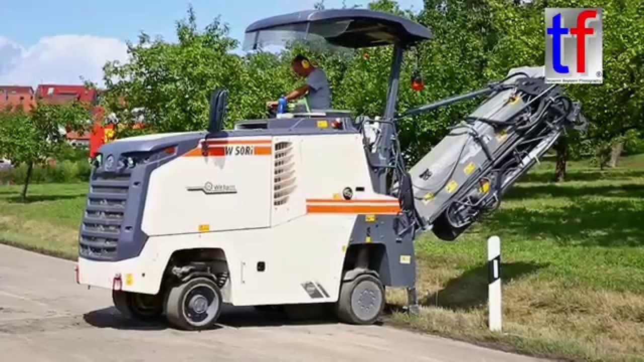 Wirtgen W 50Ri Cold Milling Machine / Fräse, Sanierung K1849 Weiler z St   Leutenbach 18 08 2015 1