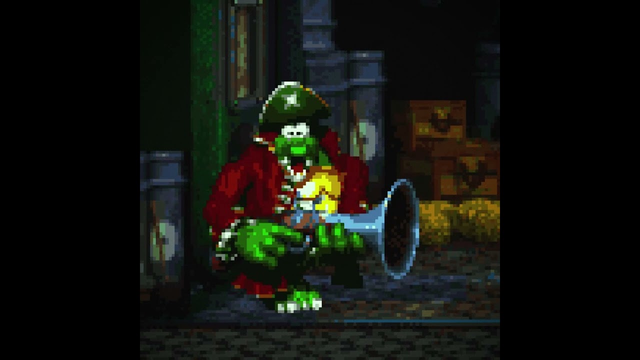 CROCODILE CACOPHONY | SLOWED & REVERB | DONKEY KONG COUNTRY 2 OST