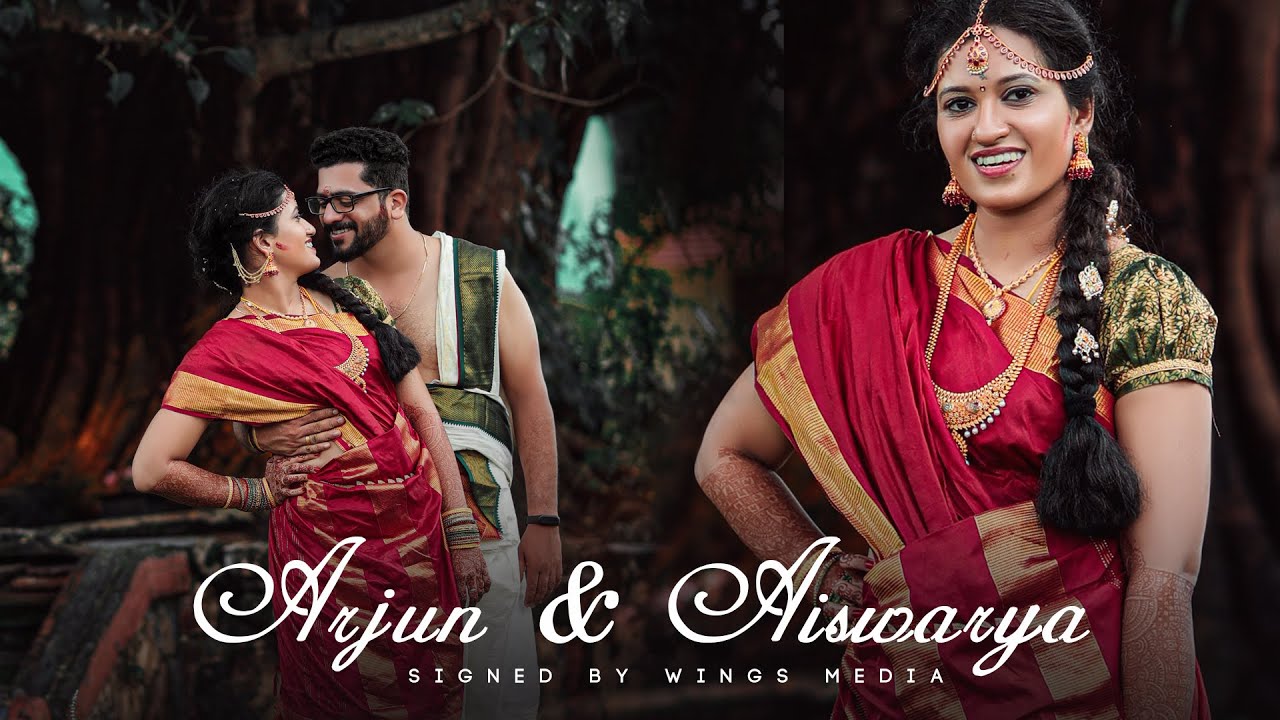 Kerala Iyer Wedding Highlights | ARJUN AISWARYA | wings media