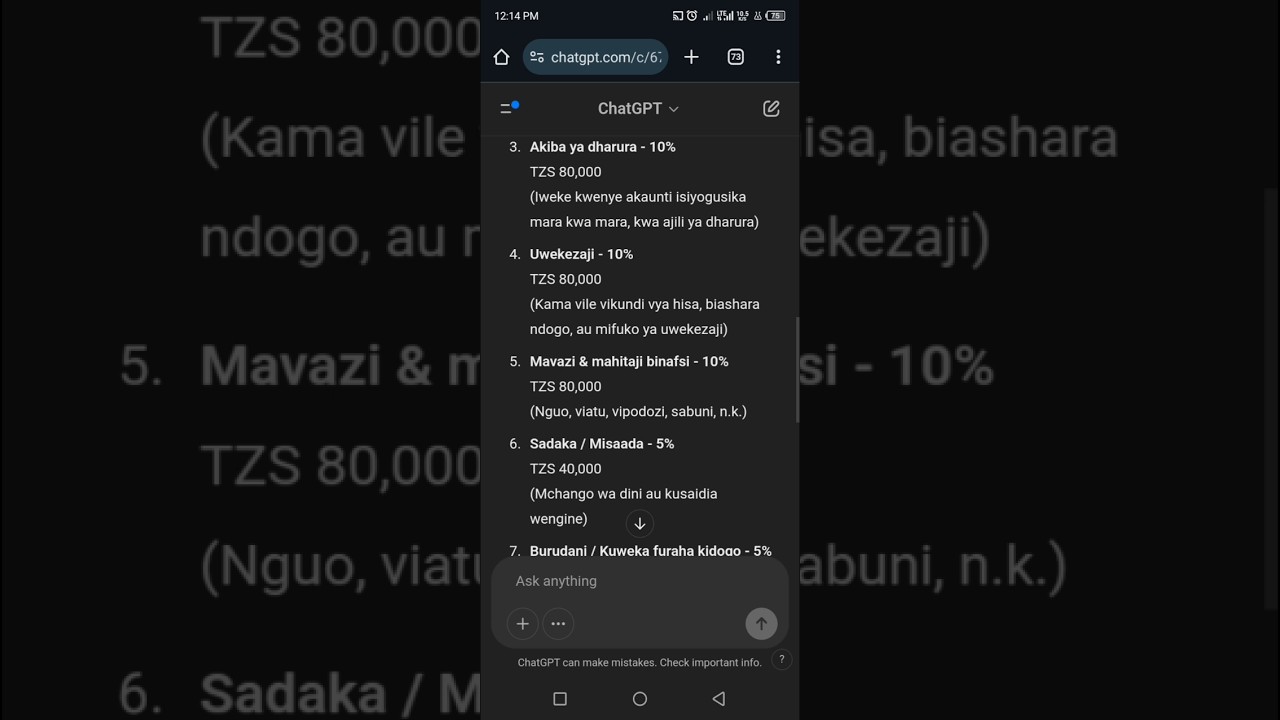JINSI YA KUANDAA BAJETI YA MAPATO YAKO NDANI YA DAKIKA 2