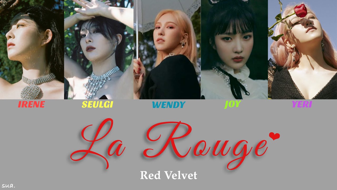 日本語字幕/かなるび【 La Rouge 】Red Velvet(레드벨벳)