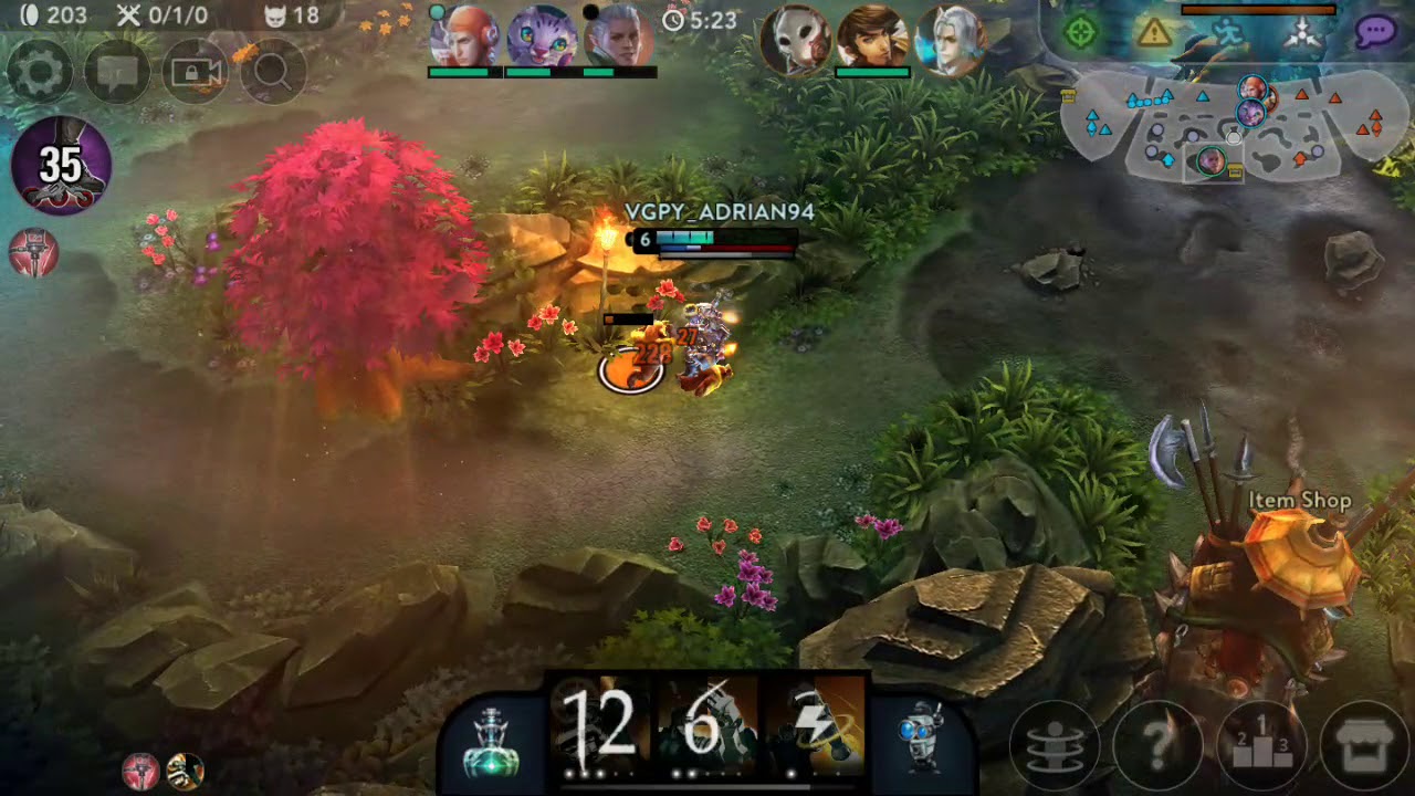 Steam Knight Tony WP 3v3 ranked - Vainglory gameplay