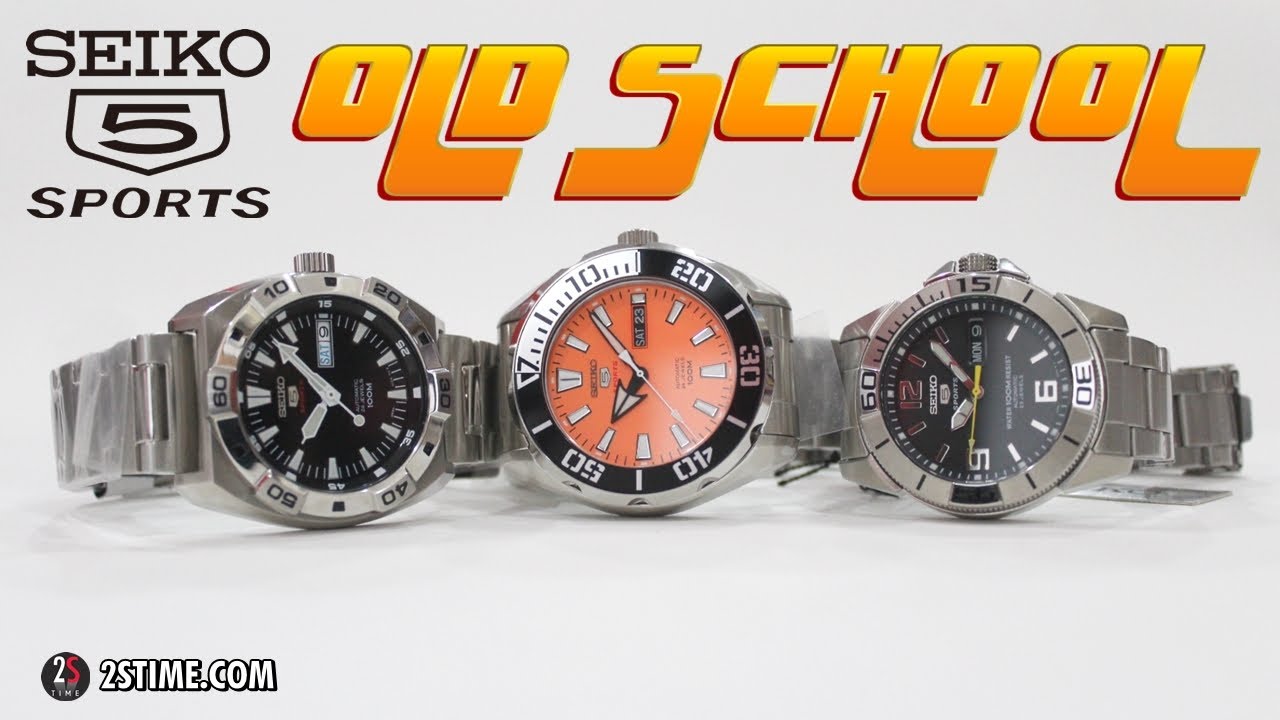 SEIKO 5 Sports Old Schol Collection by @2stime