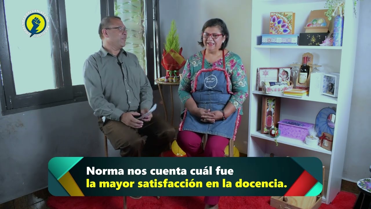 DOCENTE JUBILADA EMPRENDE DESDE CASA