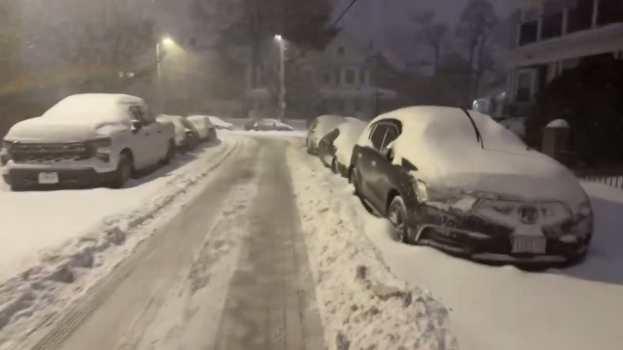 BOSTON SNOW ❄️ STORM.