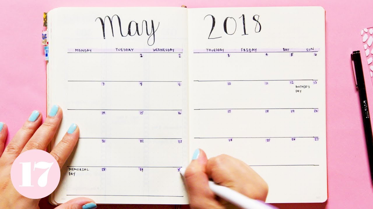 Minimalist Spreads For Your Bullet Journal | Plan With Me