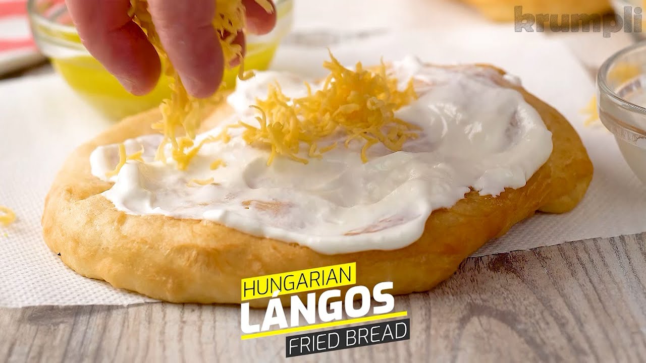 Langos Hungarian Fried Bread