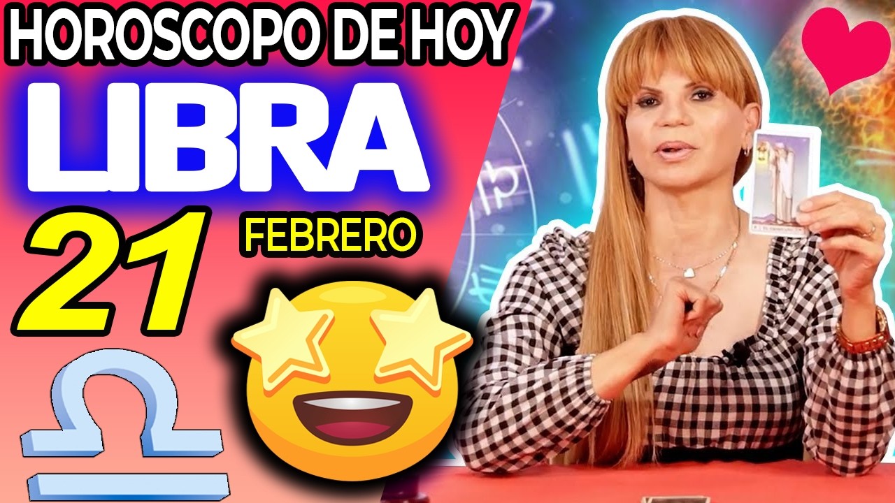 LIBRA ♎ 🎁SORPRESA DE ÚLTIMA HORA❗️PASARÁS DE 0 A 100🔥 Horóscopo De Hoy 21 De Febrero 2026 | Mhoni