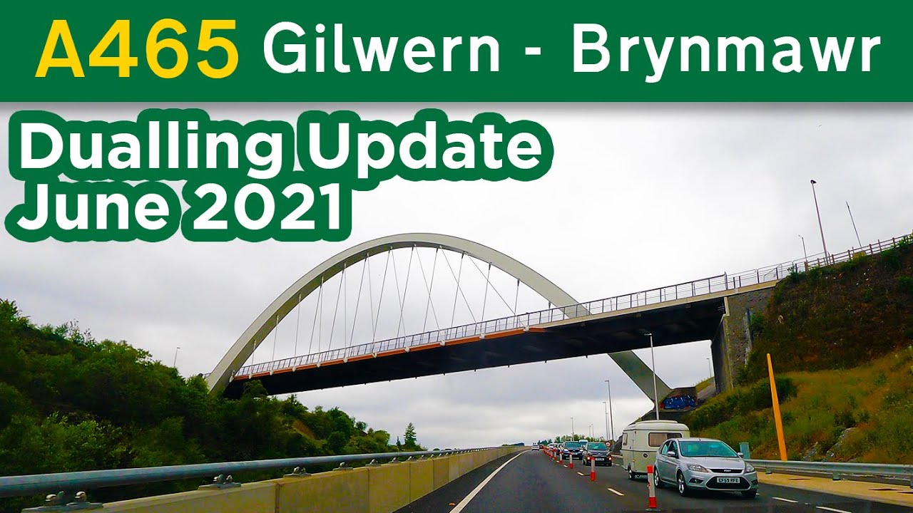 A465 Heads of the Valleys dualling - June 2021