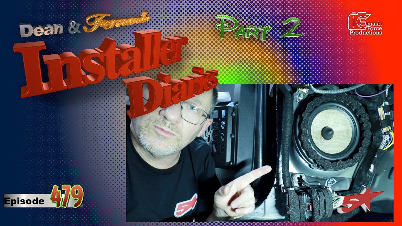 Ford Bronco kick panel speakers go in Installer Diaries part 2