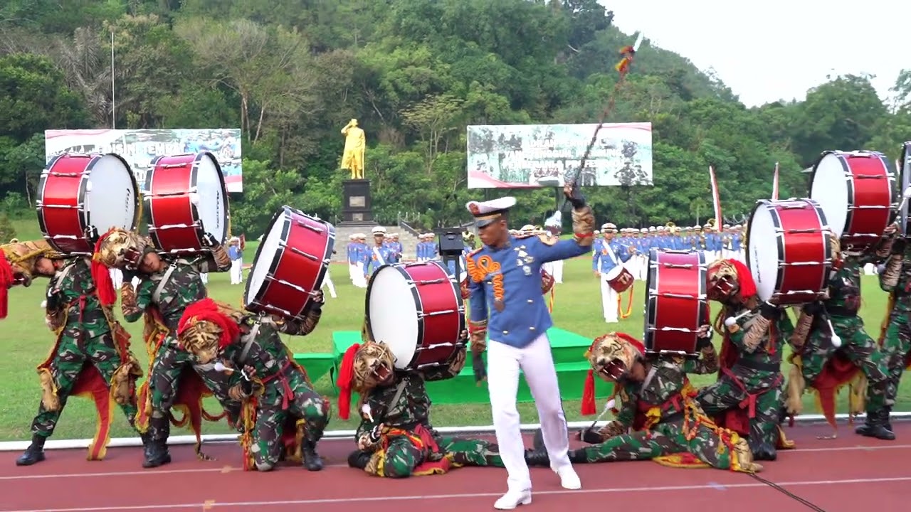 SERAH TERIMA TONGKAT KOMANDO GSCL AKADEMI MILITER 2024
